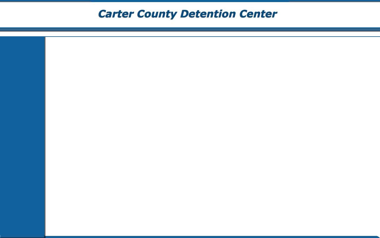 Carter County Detention Center inmate list page for jail roster search in Van Buren Missouri